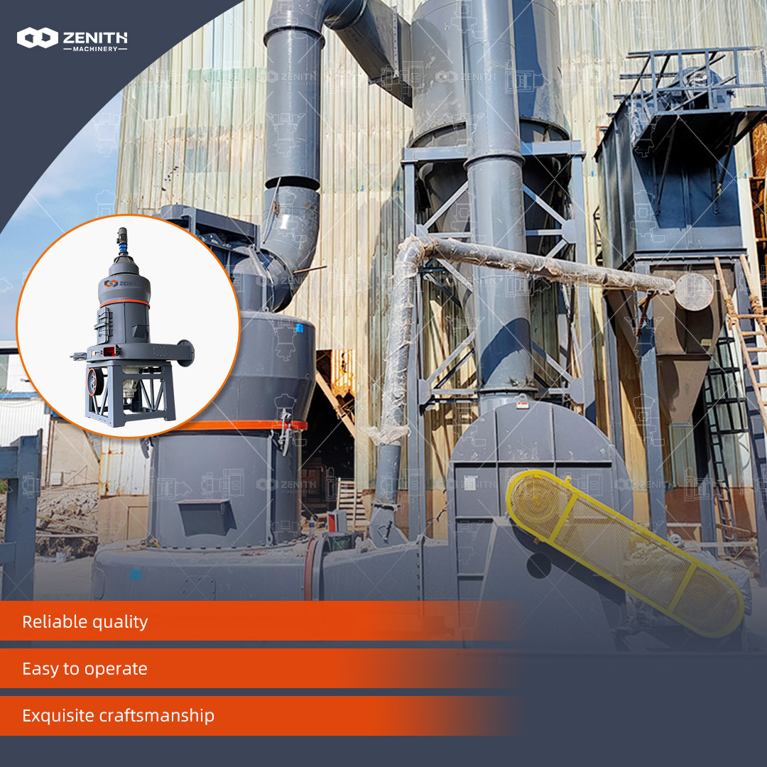 MTW145 European Grinding Mill in operation for steel slag fine grinding